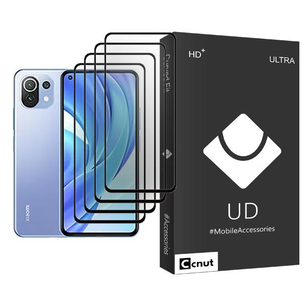 محافظ صفحه نمایش کوکونات مدل UDB Ultra MIX004 مناسب برای گوشی موبایل شیائومی Mi 11 Lite بسته چهار عددی