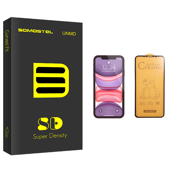 محافظ صفحه نمایش سرامیکی سوماستل مدل SD Glass مناسب برای گوشی موبایل اپل iPhone 11