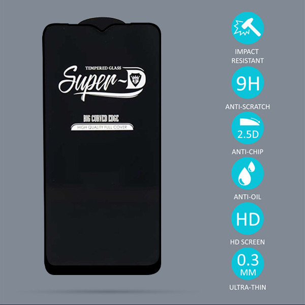 محافظ صفحه نمایش مدل SUPER-D مناسب برای گوشی موبایل سامسونگ Galaxy A10s