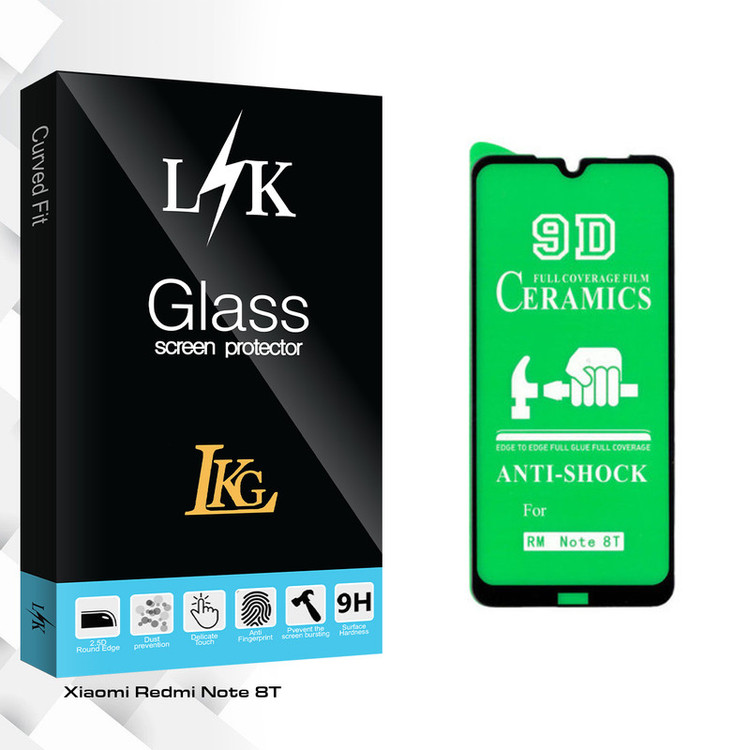 محافظ صفحه نمایش سرامیکی ال کا جی مدل LK Glass مناسب برای گوشی موبایل شیائومی Redmi Note 8T