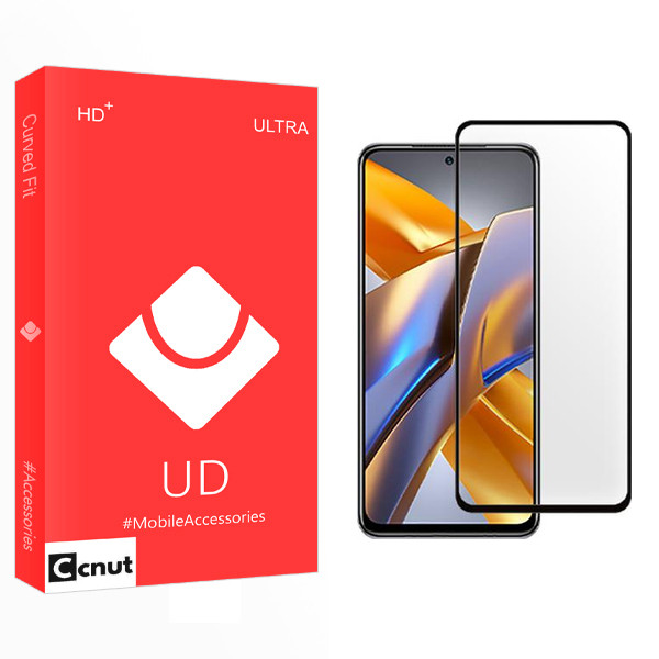 محافظ صفحه نمایش شیشه ای کوکونات مدل UD مناسب برای گوشی موبایل شیائومی Poco M5s