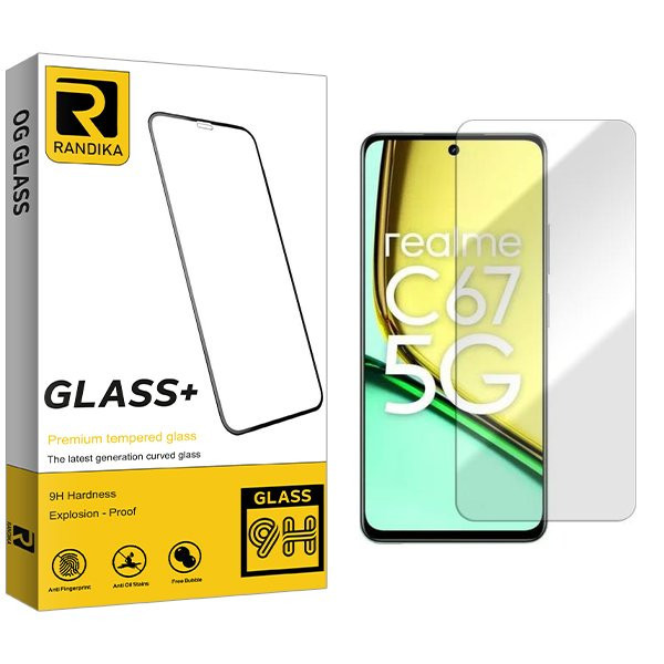محافظ صفحه نمایش راندیکا مدل RK مناسب برای گوشی موبایل ریلمی C67