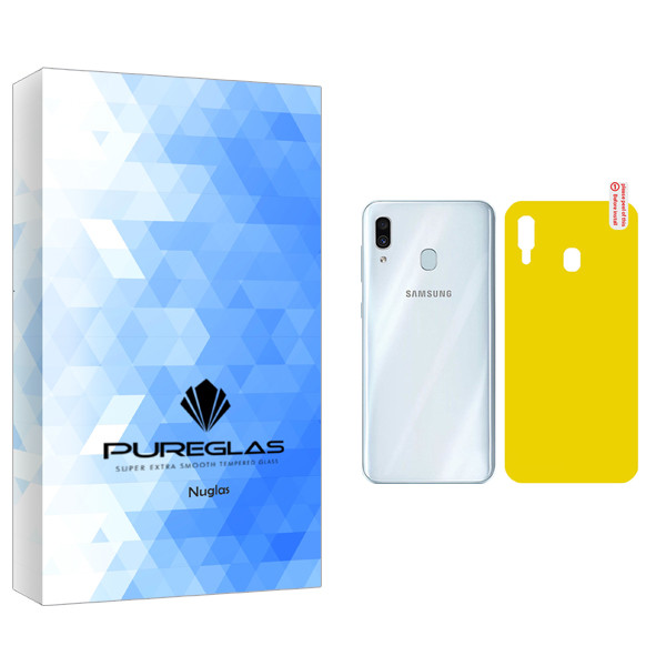 محافظ پشت گوشی پیور گلس مدل NuGlas مناسب برای گوشی موبایل سامسونگ Galaxy A20