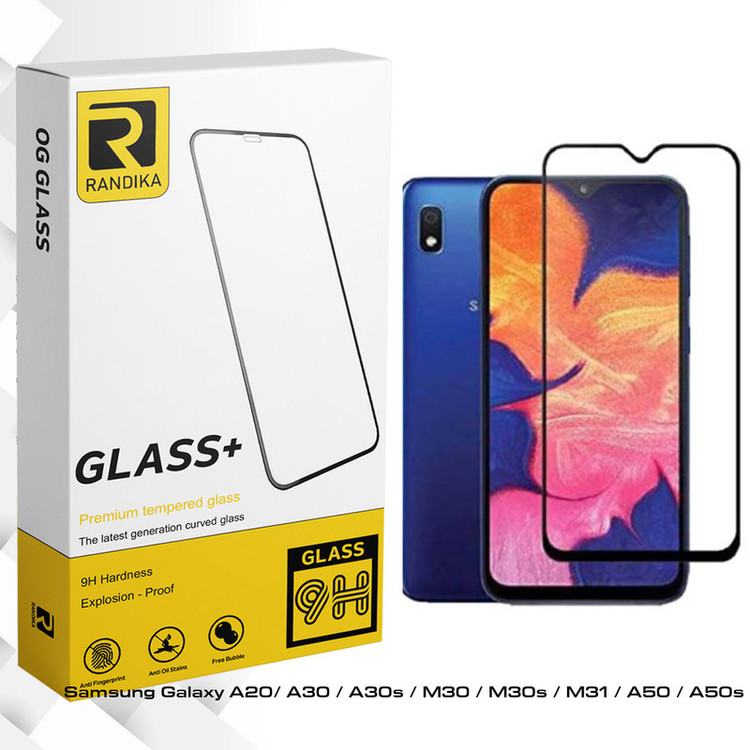 محافظ صفحه نمایش سرامیکی راندیکا مدل GLD مناسب برای گوشی موبایل سامسونگ Galaxy A20/ A30 / A30s / M30 / M30s / M31 / A50 / A50s