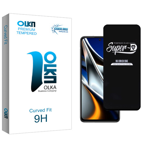 محافظ صفحه نمایش شیشه ای کولینگ مدل Olka Glass SuperD مناسب برای گوشی موبایل شیائومی Poco X4 Pro 5G 2201116PG