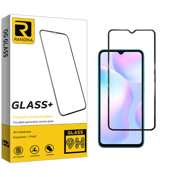 محافظ صفحه نمایش راندیکا مدل RK مناسب برای گوشی موبایل شیائومی Redmi 9A