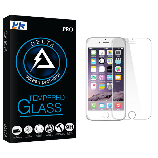 محافظ صفحه نمایش نانو پی کی مدل Delta Glass مناسب برای گوشی موبایل اپل iPhone 7 / 8 plus