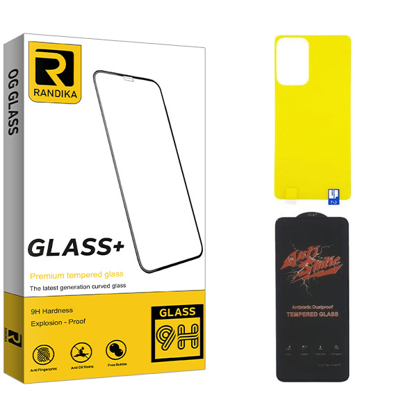 محافظ صفحه نمایش راندیکا مدل ANTATIC مناسب برای گوشی موبایل سامسونگ GALAXY A52  به همراه محافظ پشت گوشی