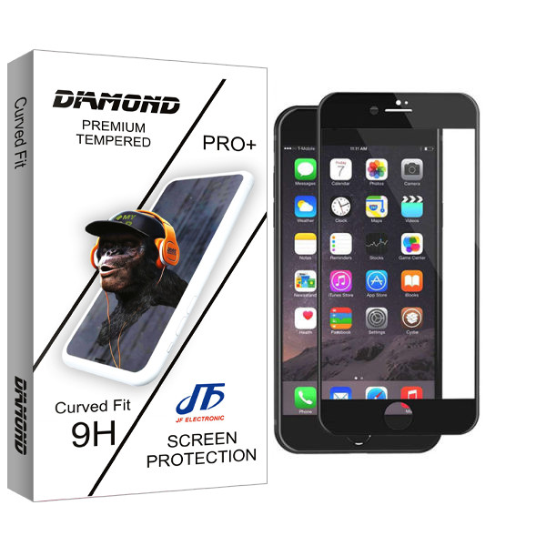 محافظ صفحه نمایش جی اف مدل Diamond glass مناسب برای گوشی موبایل اپل Iphone Se 2020