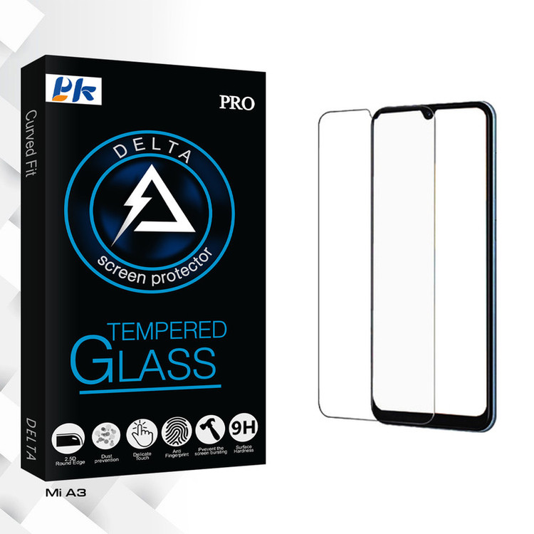 محافظ صفحه نمایش شیشه ای پی کی مدل Delta Glass مناسب برای گوشی موبایل شیائومی Mi A3