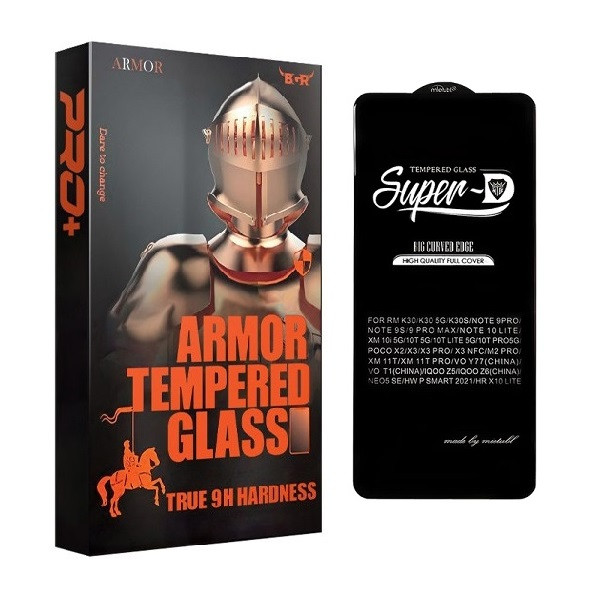 محافظ صفحه نمایش آرمور مدل Super-D  مناسب برای گوشی موبایل شیائومی Redmi 10A