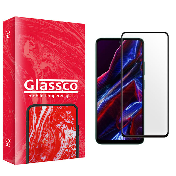 محافظ صفحه نمایش شیشه ای گلسکو مدل Co مناسب برای گوشی موبایل شیائومی Poco X5 5G
