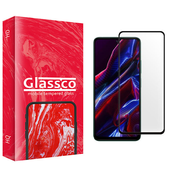 محافظ صفحه نمایش شیشه ای گلسکو مدل Co مناسب برای گوشی موبایل شیائومی Poco X5 5G