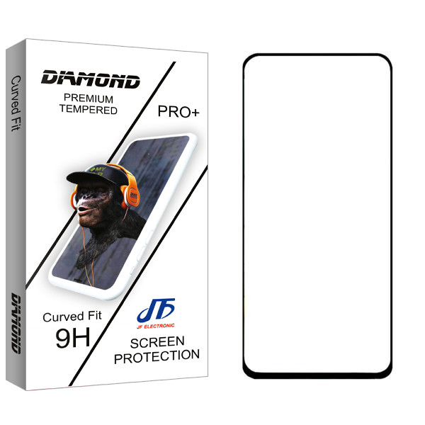 محافظ صفحه نمایش جی اف مدل Diamond مناسب برای گوشی موبایل شیائومی Redmi 12C