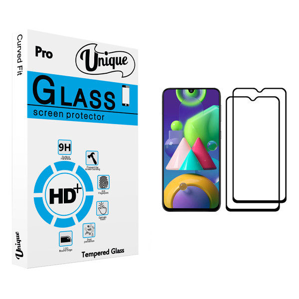 محافظ صفحه نمایش يونيک مدل +Clear مناسب برای گوشی موبایل سامسونگ Galaxy M21 بسته دو عددی