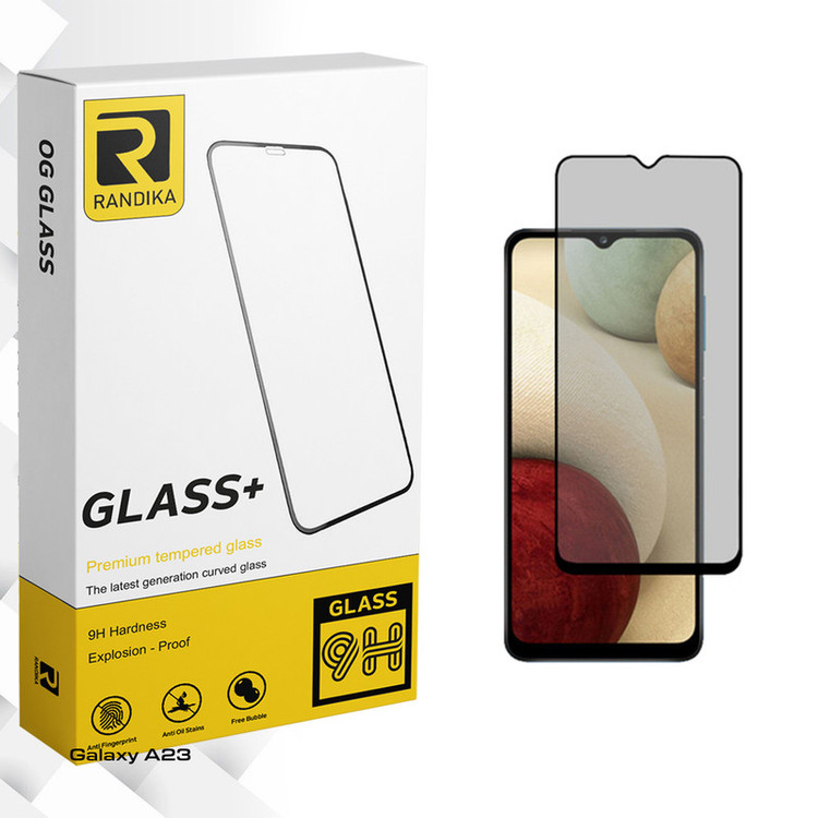 محافظ صفحه نمایش حریم شخصی راندیکا مدل Randika Glass NEW مناسب برای گوشی موبایل سامسونگ Galaxy A23