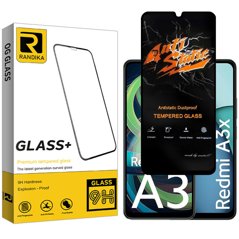 محافظ صفحه نمایش راندیکا مدل Premium Antistatic مناسب برای گوشی موبایل شیائومی Redmi A3x / A3