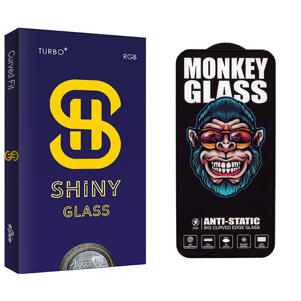 محافظ صفحه نمایش آتوچبو مدل MonkeyG Shiny مناسب برای گوشی موبایل شیائومی Redmi Note 12S