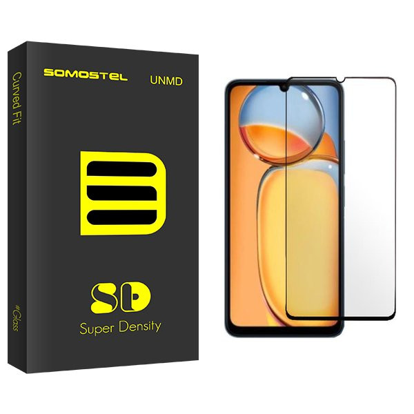 محافظ صفحه نمایش شیشه ای سوماستل مدل SD مناسب برای گوشی موبایل شیائومی Poco C65