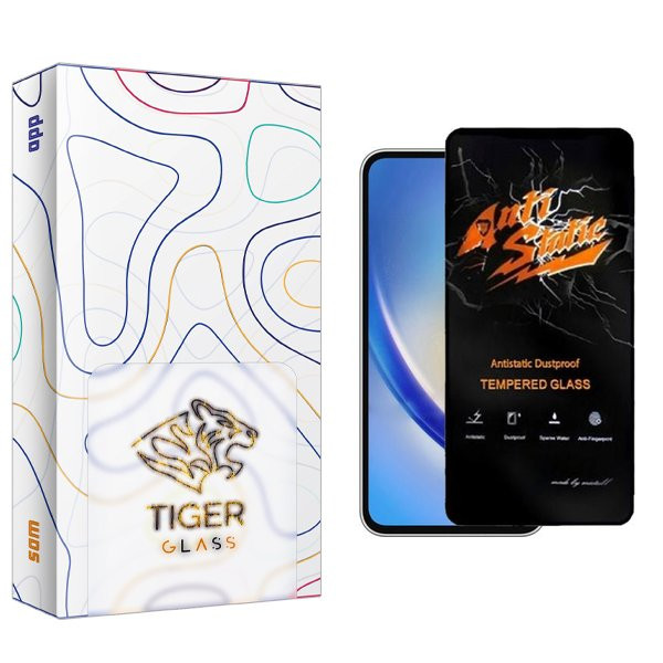محافظ صفحه نمایش تایگر گلس مدل APL2 Antistatic مناسب برای گوشی موبایل سامسونگ Galaxy A55
