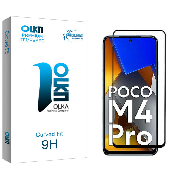 محافظ صفحه نمایش کولینگ مدل Olka مناسب برای گوشی موبایل شیائومی Poco M4 Pro 4G