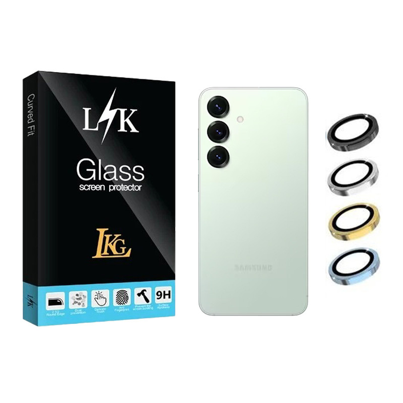 محافظ لنز گوشی ال کا جی مدل LKK Ringi مناسب برای گوشی موبایل سامسونگ Galaxy S24 FE