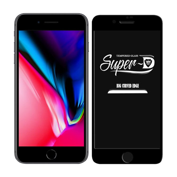 محافظ صفحه نمایش مدل SUPER-D مناسب برای گوشی موبایل اپل iPhone 7 Plus