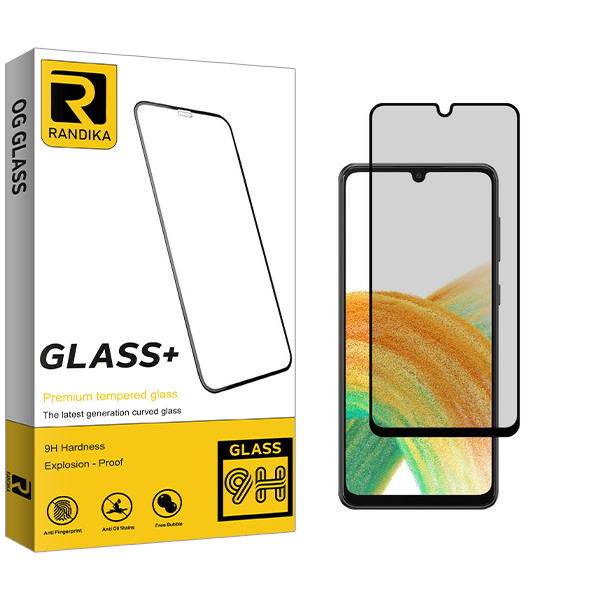 محافظ صفحه نمایش حریم شخصی راندیکا مدل RK مناسب برای گوشی موبایل سامسونگ Galaxy A33 5G