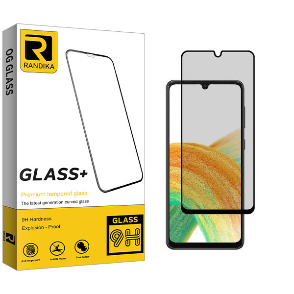 محافظ صفحه نمایش حریم شخصی راندیکا مدل RK مناسب برای گوشی موبایل سامسونگ Galaxy A33 5G