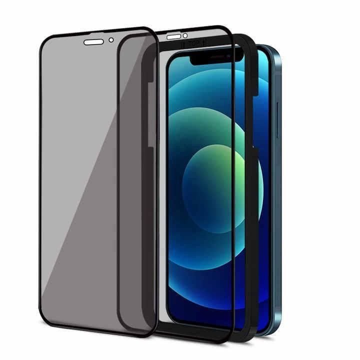 محافظ صفحه نمایش حریم شخصی جانبو مدل PSP مناسب برای گوشی موبایل اپل iPhone 13promax