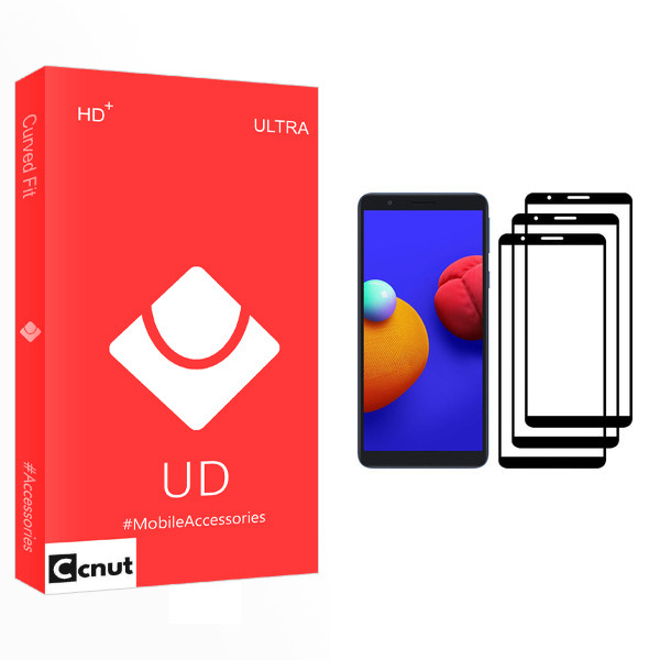 محافظ صفحه نمایش کوکونات مدل UD Glass مناسب برای گوشی موبایل سامسونگ Galaxy A01 Core بسته سه عددی