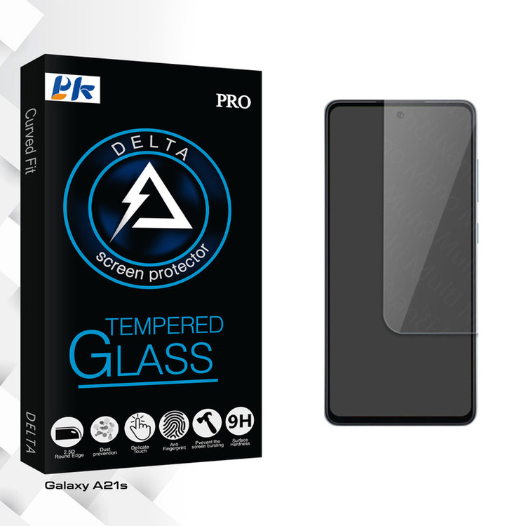 محافظ صفحه نمایش شیشه ای پی کی مدل Delta Glass مناسب برای گوشی موبایل سامسونگ Galaxy A21s