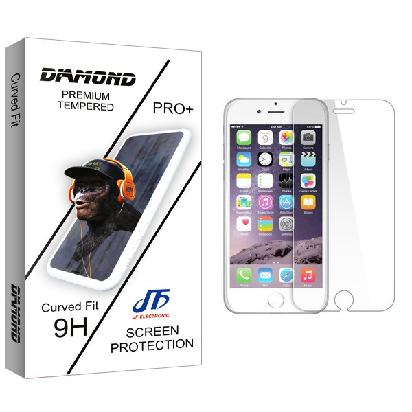 محافظ صفحه نمایش جی اف مدل Diamond glass مناسب برای گوشی موبایل اپل iphone 5/SE/5S
