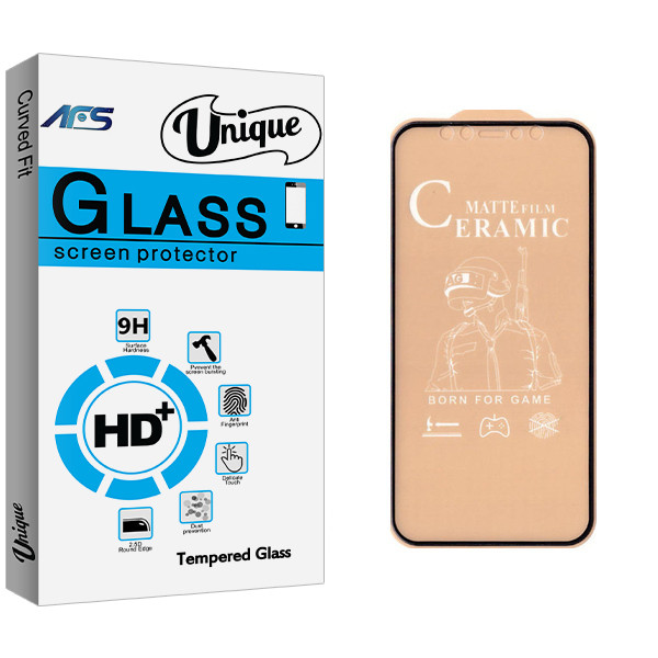 محافظ صفحه نمایش مات ای اف اس مدل Unique Glass مناسب برای گوشی موبایل اپل iPhone 11 Pro