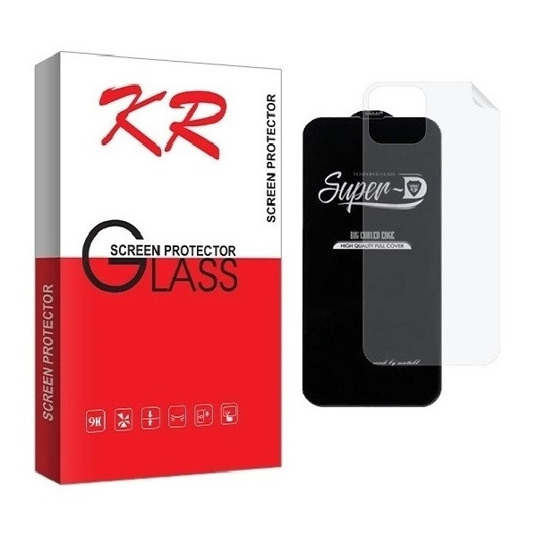 محافظ صفحه نمایش کی آر مدل  2SN-Glass مناسب برای گوشی موبایل اپل iPhone 11 Pro Max به همراه محافظ پشت