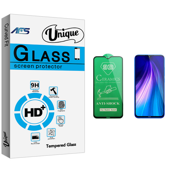 محافظ صفحه نمایش سرامیکی ای اف اس مدل Uni مناسب برای گوشی موبایل شیائومی Redmi Note 8