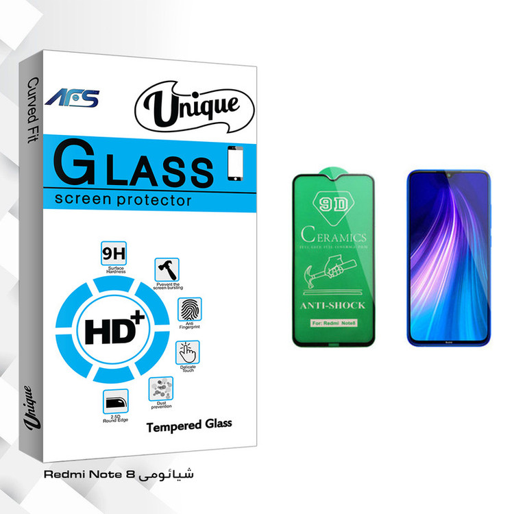 محافظ صفحه نمایش سرامیکی ای اف اس مدل Uni مناسب برای گوشی موبایل شیائومی Redmi Note 8