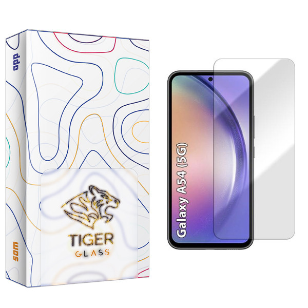 محافظ صفحه نمایش تایگر گلس مدل SAM مناسب برای گوشی موبایل سامسونگ Galaxy A54 5G