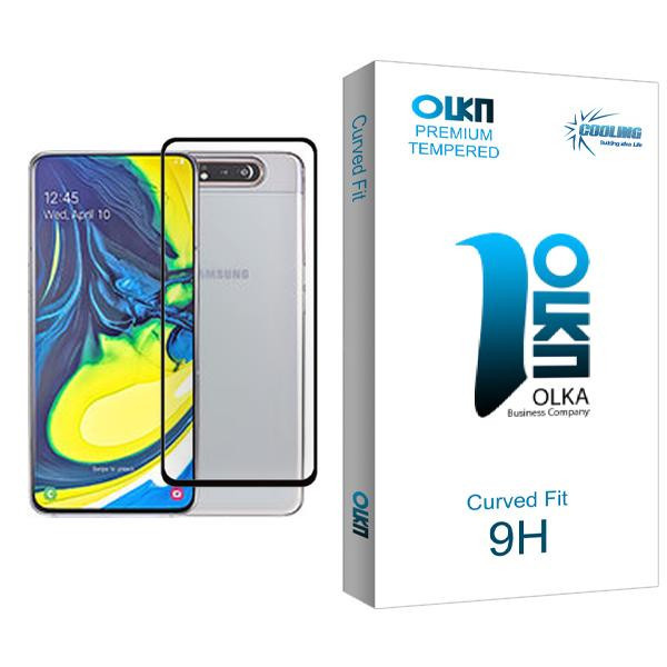 محافظ صفحه نمایش کولینگ مدل Olka Glass MIX001 مناسب برای گوشی موبایل سامسونگ Galaxy A80