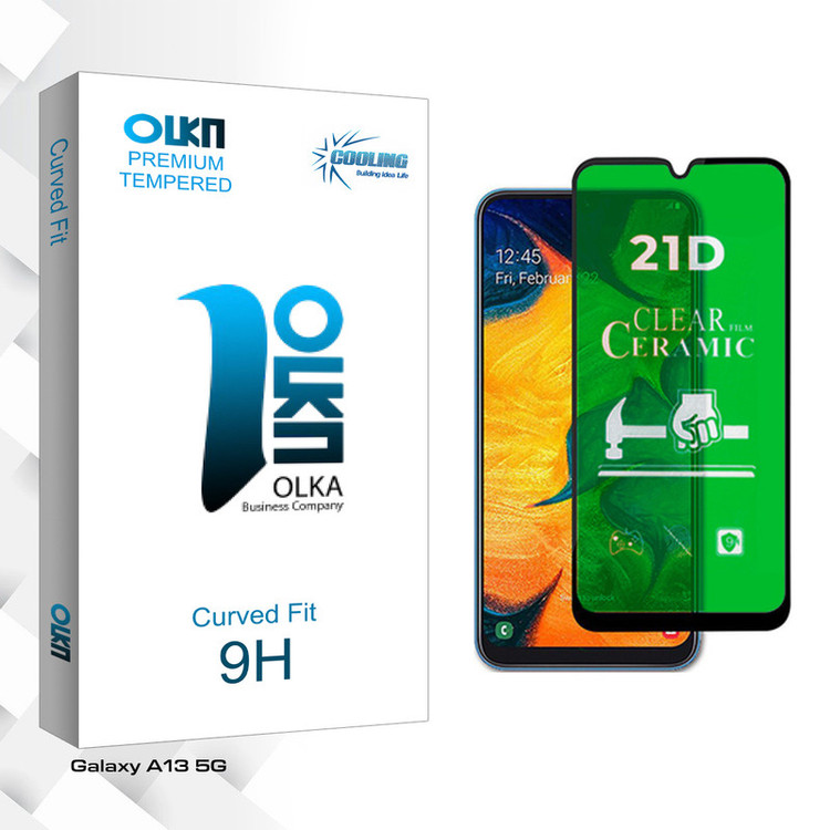 محافظ صفحه نمایش سرامیکی شفاف کولینگ مدل Olka Pro مناسب برای گوشی موبایل سامسونگ Galaxy A13 5G