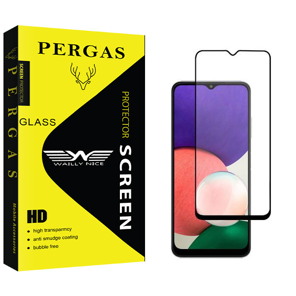 محافظ صفحه نمایش سرامیکی وایلی نایس مدل Pergas مناسب برای گوشی موبایل سامسونگ Galaxy A22 5G
