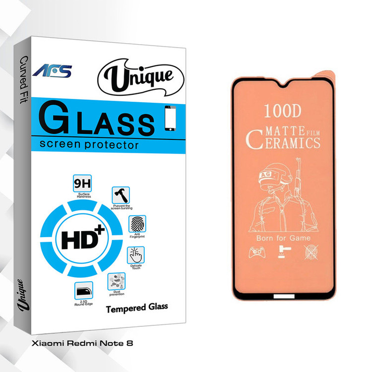 محافظ صفحه نمایش سرامیکی ای اف اس مدل Uni مناسب برای گوشی موبایل شیائومی Redmi Note 8