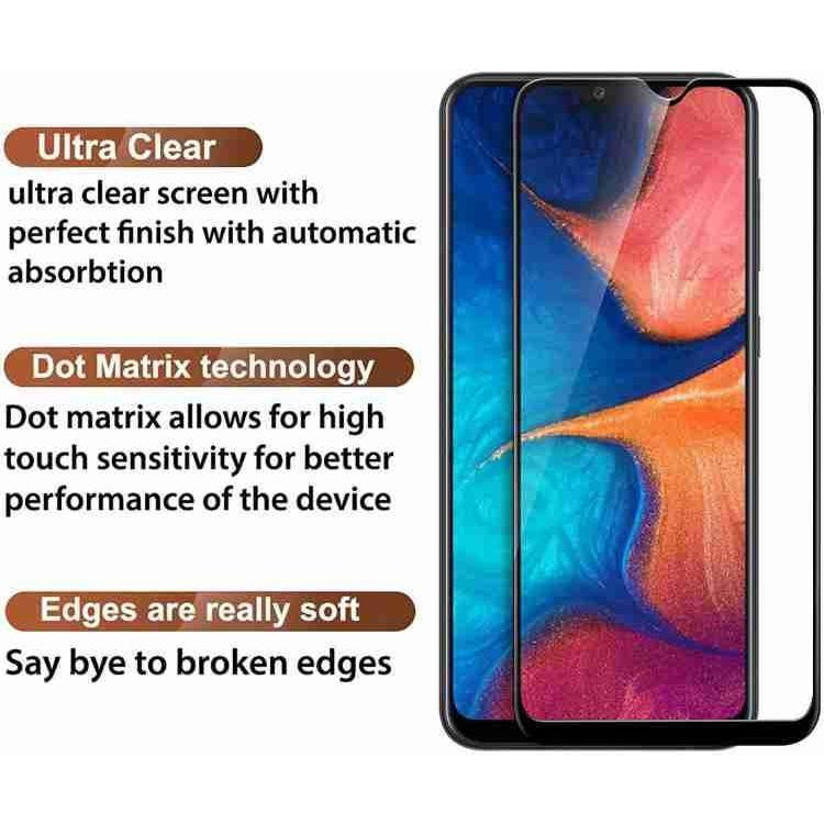 محافظ صفحه نمایش راینو مدل FUL مناسب برای گوشی موبایل سامسونگ Galaxy A20S