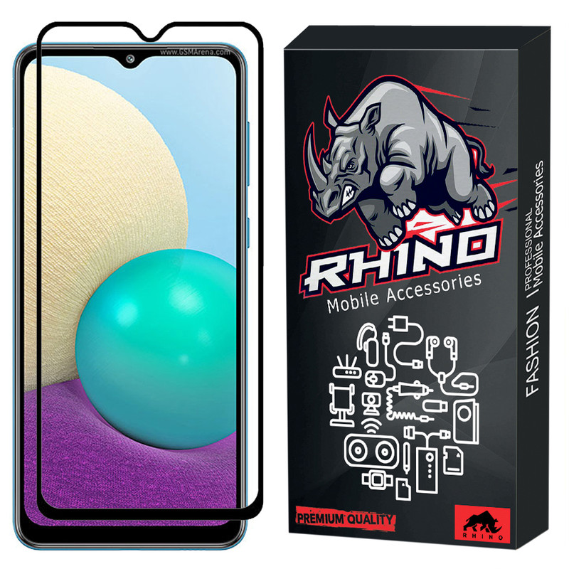 محافظ صفحه نمایش راینو مدل R-FULL مناسب برای گوشی موبایل سامسونگ Galaxy A02 / A022