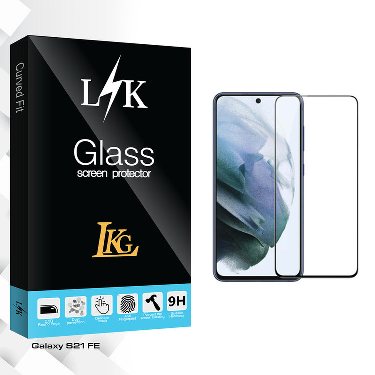 محافظ صفحه نمایش شیشه ای ال کا جی مدل LK Glass مناسب برای گوشی موبایل سامسونگ Galaxy S21 FE