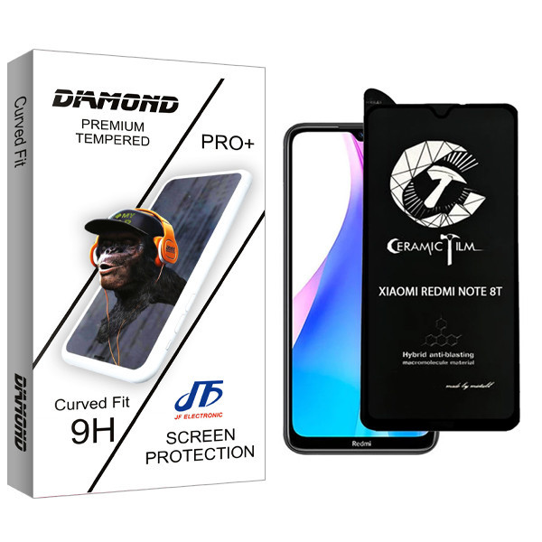محافظ صفحه نمایش سرامیکی مات میتوبل جی اف مدل +Diamond مناسب برای گوشی موبایل شیائومی Redmi Note 8T