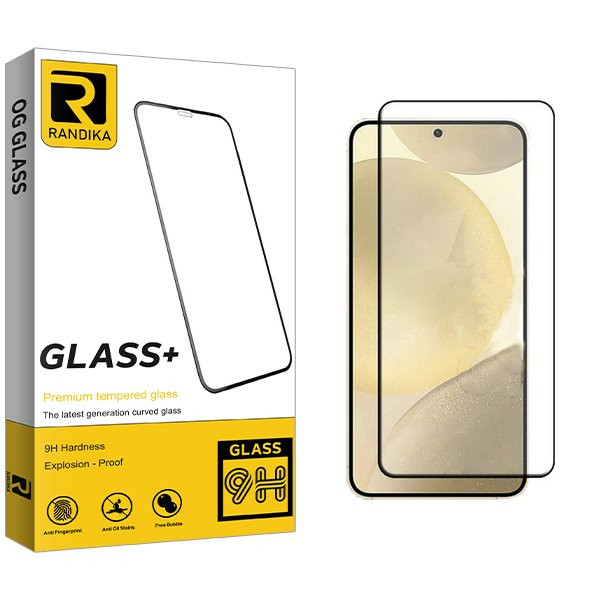 محافظ صفحه نمایش شیشه ای راندیکا مدل RK FullGlue مناسب برای گوشی موبایل سامسونگ Galaxy S24