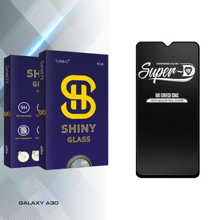 محافظ صفحه نمایش شیشه ای آتوچبو مدل Shiny Glass Super-D مناسب برای گوشی موبایل سامسونگ GALAXY A30