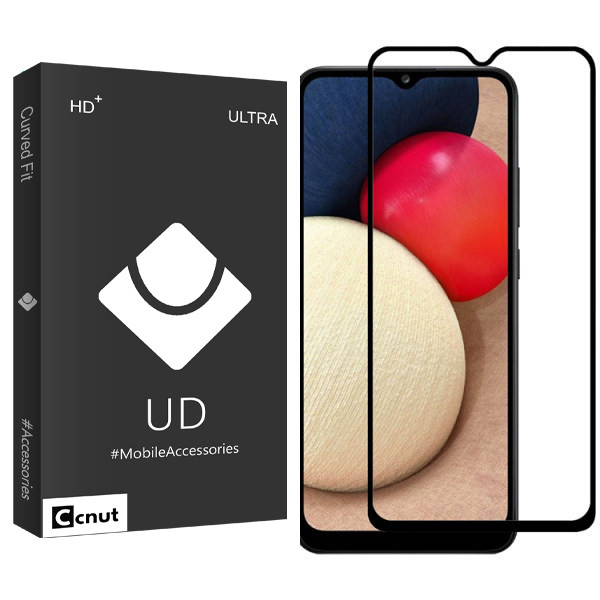 محافظ صفحه نمایش سرامیکی کوکونات مدل UD Black مناسب برای گوشی موبایل سامسونگ Galaxy A02/ A02s / A022