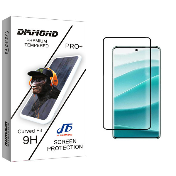 محافظ صفحه نمایش جی اف مدل Diamond2 مناسب برای گوشی موبایل شیائومی Redmi Note 14 Pro 5G / Redmi Note 14 Pro Plus 5G / Redmi Note 13 Pro Plus 5G